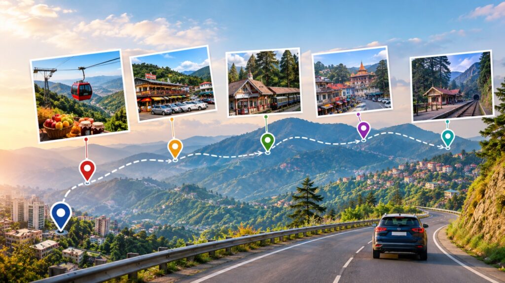 Where to Stop Between Chandigarh and Shimla
